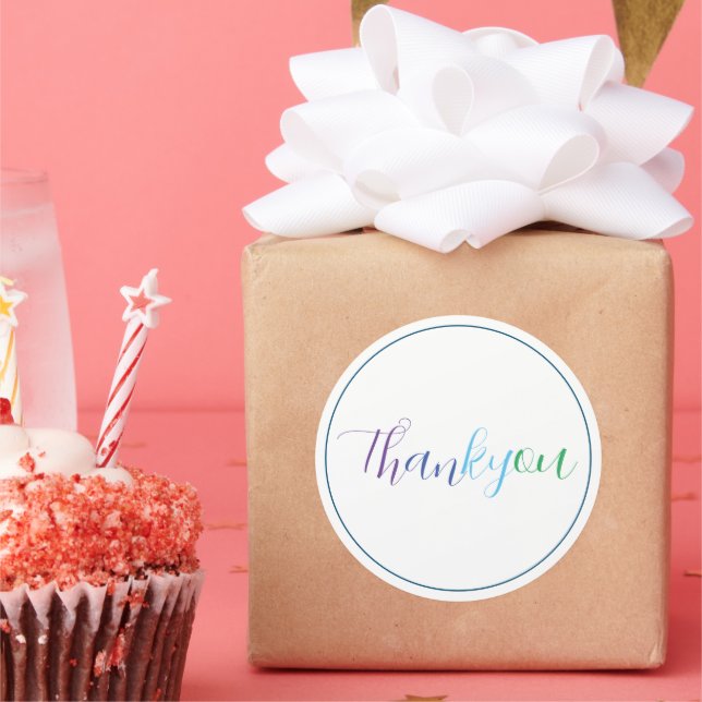 Gracias Pegatina (Fiesta)