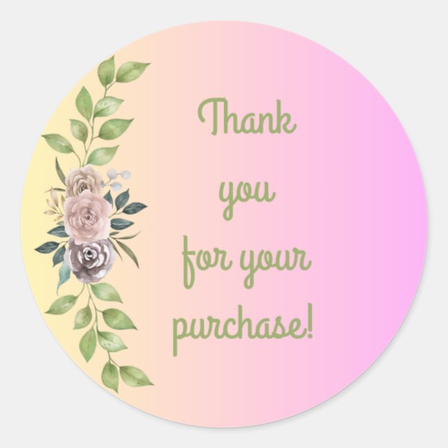 Gracias Pegatina (Anverso)