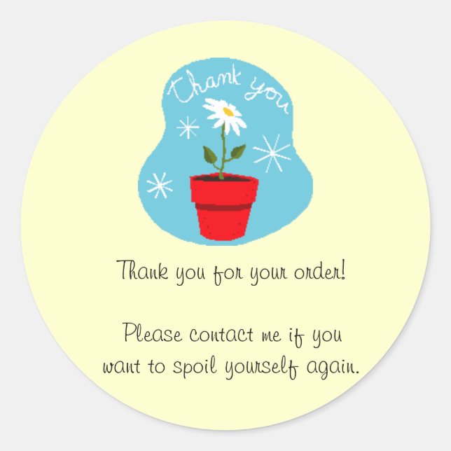 Gracias Pegatina (Anverso)