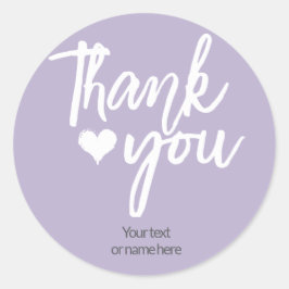 Gracias pegatina caligráfico