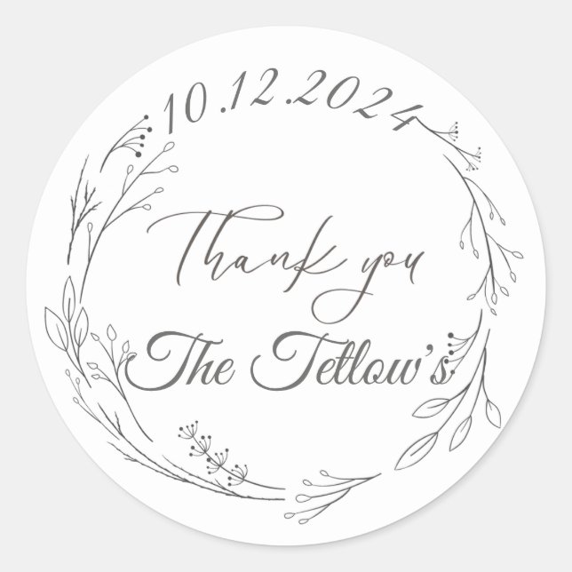 Gracias Pegatinas (Anverso)