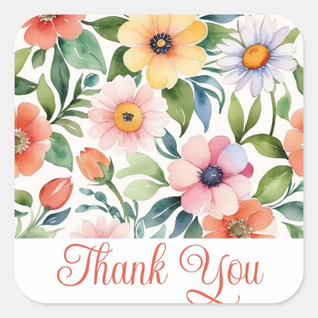 Gracias pegatinas (Anverso)