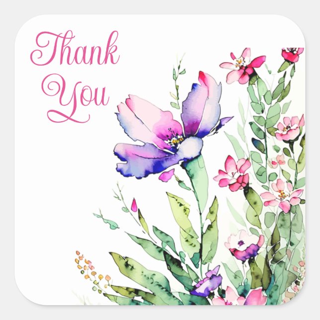 Gracias pegatinas (Anverso)