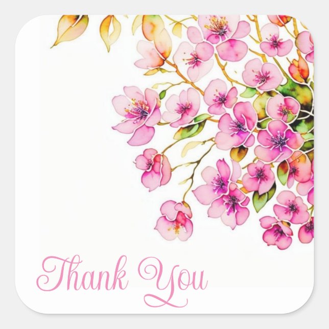 Gracias pegatinas (Anverso)