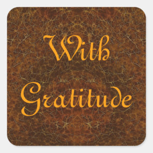 GRACIAS Pegatinas Artístico y Colección de Negocio