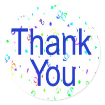 Gracias Pegatinas con Streamers