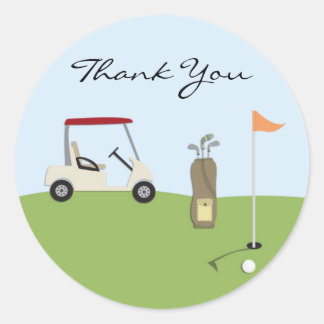 Gracias Pegatinas de golf