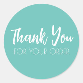 Gracias Pegatinas de la Ronda de Sello