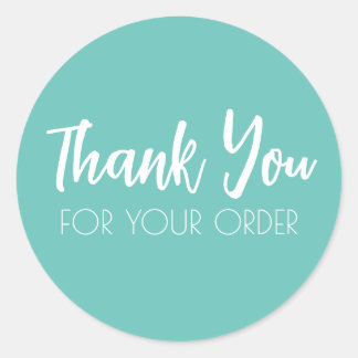 Gracias Pegatinas de la Ronda de Sello