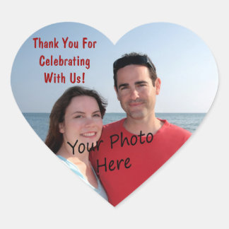 Gracias! Pegatinas de Photo Heart