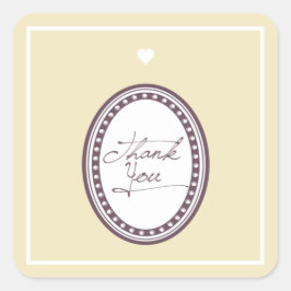 Gracias Pegatinas de Square