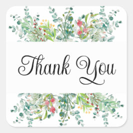 Gracias pegatinas o sellos para sobres