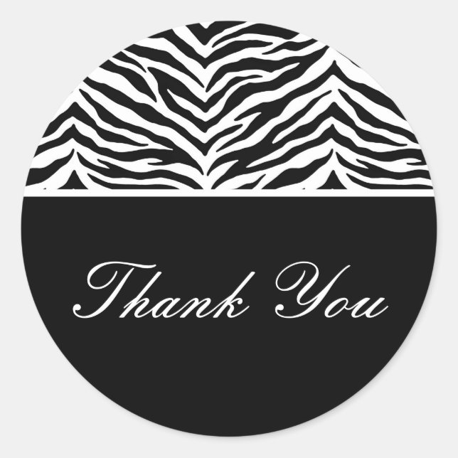 Gracias Pegatinas Safari (Anverso)