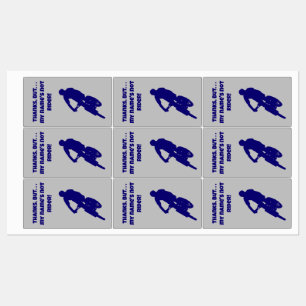 Gracias, pero mi nombre no es pegatinas de ciclism