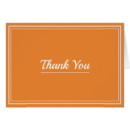 Gracias Personalizado de Naranjas mínimos de línea