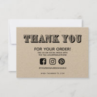 Gracias Personalizado de Vintage Media Insert