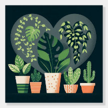 Gracias Plantas verdes protegidas en forma de cora