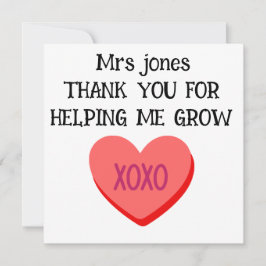 Gracias Por Ayudarme A Crecer Profesor