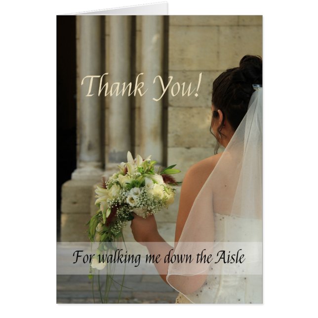 Gracias por caminar por Aisle (Frente)