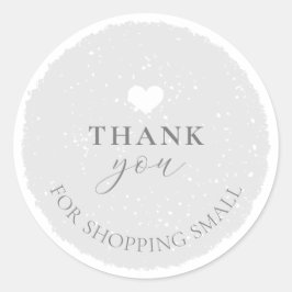 Gracias Por Comprar Pequeño Pegatina