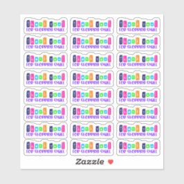 Gracias Por Comprar Pequeño Pegatina Vinil