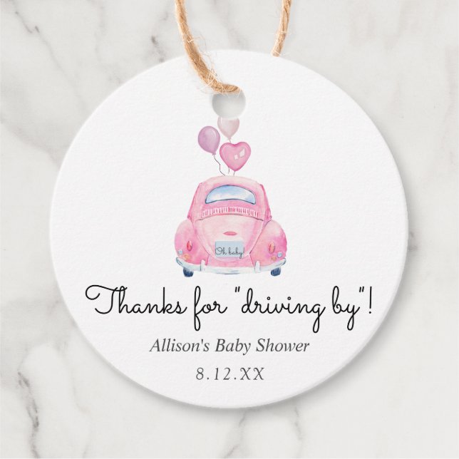 Gracias por conducir por etiqueta de favor (Anverso)