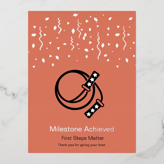 Gracias Por Dar Su Mejor Postal De Relieve metaliz (Anverso)