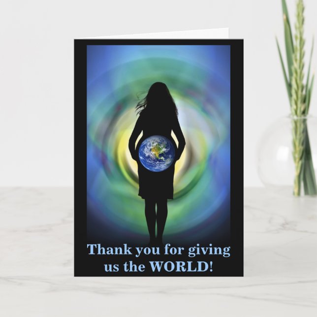 Gracias por darnos las tarjetas MUNDIALES de mamá (Anverso)