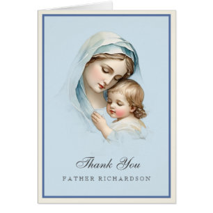 Gracias por el Bautismo del Bebé para el Sacerdote