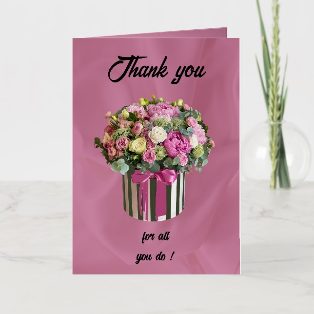 Gracias por el Día del Profesional Administrativo (Anverso)