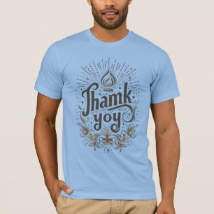 gracias por el diseño de camisetas escritas.