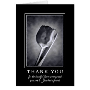 Gracias por el Tulipán del Servicio Funeral de las