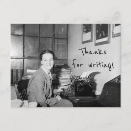 Gracias por escribir postal