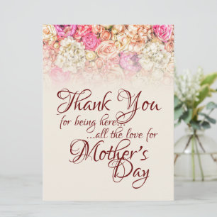 Gracias por estar aquí - Día de la Madre