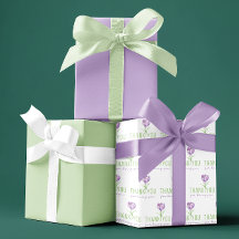 Gracias Por Estar Envolviendo Hojas De Papel