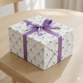 Gracias Por Estar Envolviendo Papel