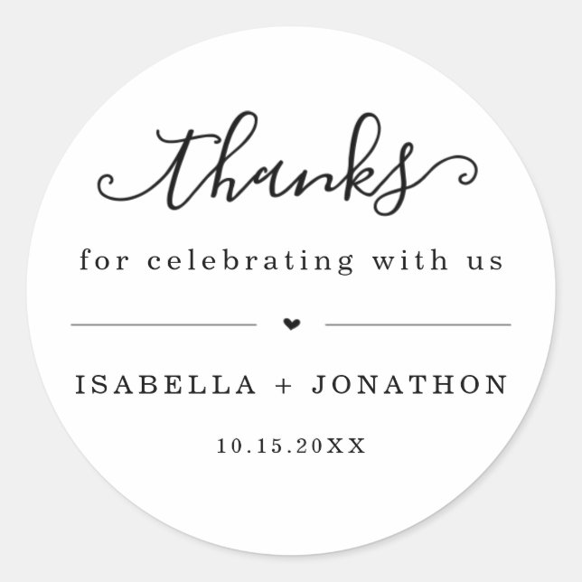 Gracias Por Favor Pegatina (Anverso)