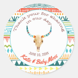 Gracias Por Favor Pegatina | Moda Boho