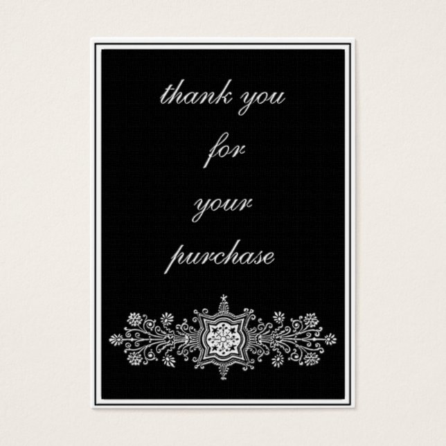 Gracias por la compra -negro (Frente)