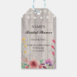 Gracias por la etiqueta a favor de la ducha de nov