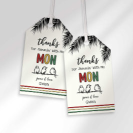 Gracias Por La Etiqueta De Favor De Jammin' With M