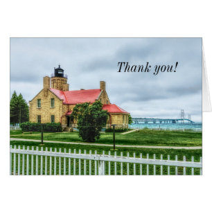 Gracias por la luz y el puente de Mackinac