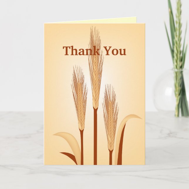 Gracias por la tarjeta de felicitación (Anverso)