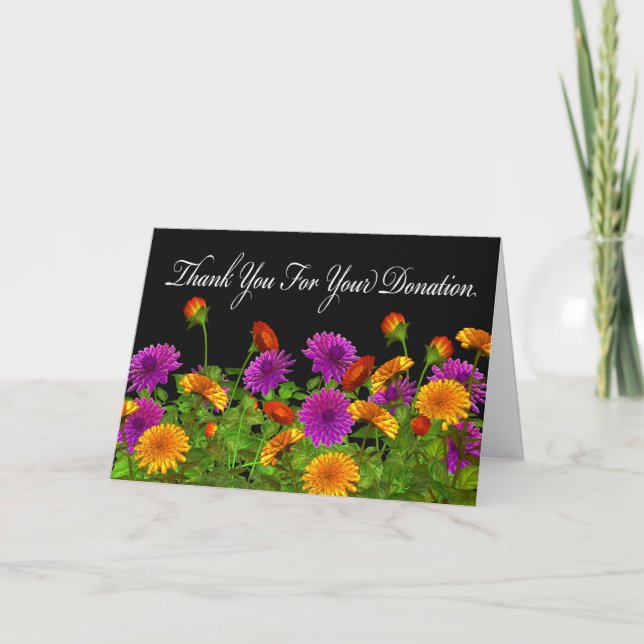 Gracias, por la tarjeta de felicitación de la (Anverso)