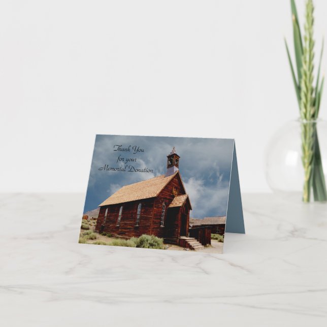 Gracias Por La Tarjeta De Nota De Donación, Antigu (Anverso)