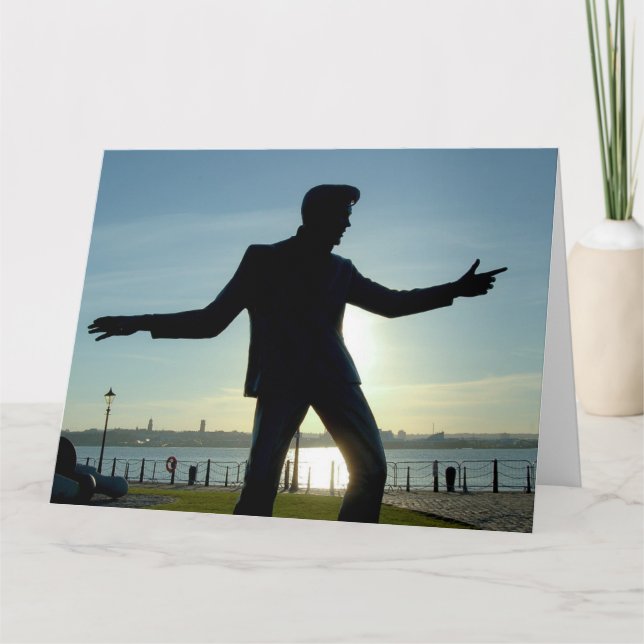 GRACIAS POR LA TARJETA DE RETRO GREETING (Anverso)