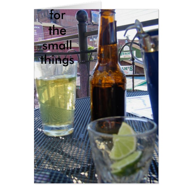 GRACIAS POR LAS PEQUEÑAS COSAS (Frente)