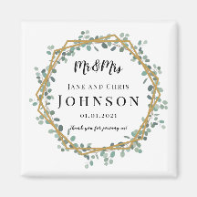 Gracias por los elegantes imanes de la vegetación 