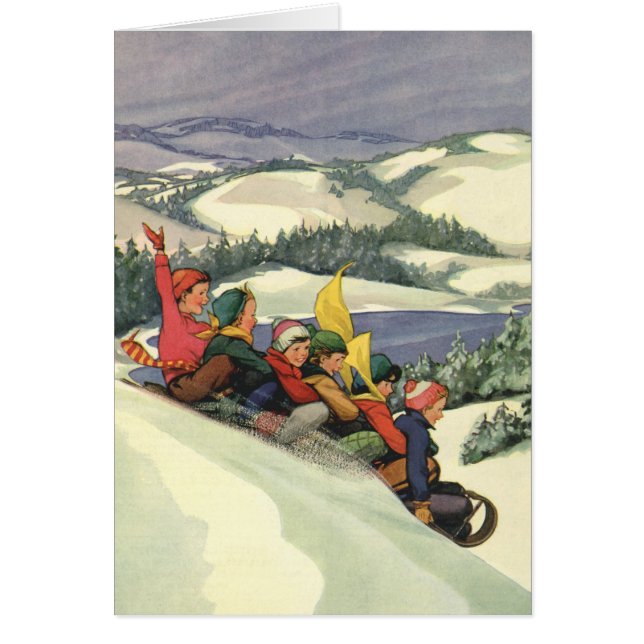 Gracias por Navidad Vintage (Frente)