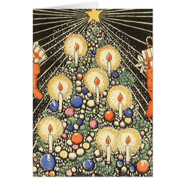 Gracias por Navidad Vintage (Frente)